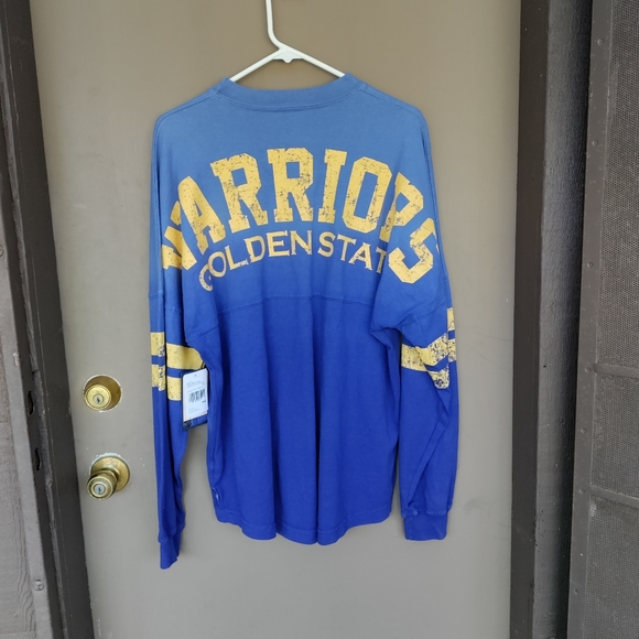 Fanatics Golden State Warriors Long Sleeved Baseball T-shirt - Picture 6 of 6